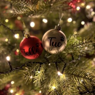 Kerstbal met naam